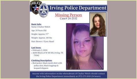 Authorities Seek Public's Assistance In Locating Missing Musician