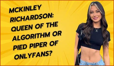 McKinley Richardson's OnlyFans Content Surfaces Online